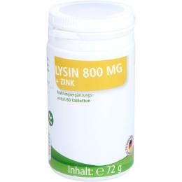 LYSIN 800 mg+Zink Kapseln 60 St.