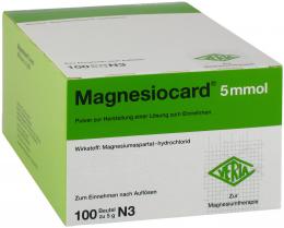 Ein aktuelles Angebot für Magnesiocard 5mmol Pulver 100 St Pulver zur Herstellung einer Lösung zum Einnehmen Mineralstoffe - jetzt kaufen, Marke Verla-Pharm Arzneimittel GmbH & Co. KG.