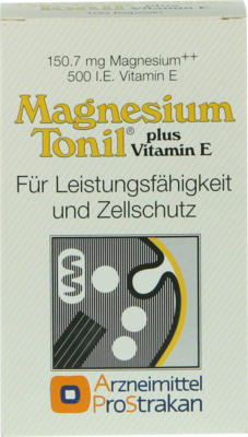 MAGNESIUM TONIL plus Vitamin E Kapseln 117,6 g