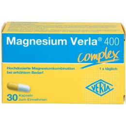 MAGNESIUM VERLA 400 Kapseln 30 St.