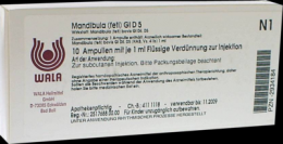 MANDIBULA feti GL D 5 Ampullen 10X1 ml