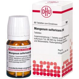 MANGANUM SULFURICUM D 6 Tabletten 80 St.