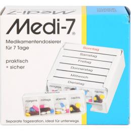 MEDI 7 Medikamentendos.f.7 Tage weiß 1 St.