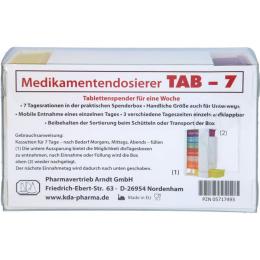 MEDIKAMENTENDOSIERER TAB-7 1 St.