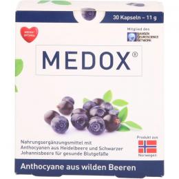 MEDOX Anthocyane aus wilden Beeren Kapseln 30 St.