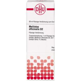 MELILOTUS OFFICINALIS D 2 Dilution 20 ml