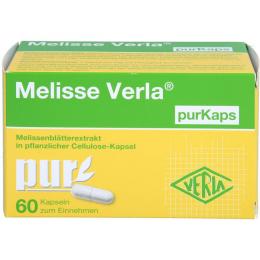 MELISSE VERLA purKaps 60 St.