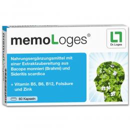 Ein aktuelles Angebot für memoLoges® 60 St Kapseln Nahrungsergänzungsmittel - jetzt kaufen, Marke Dr. Loges + Co. GmbH.