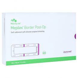 Ein aktuelles Angebot für MEPILEX Border Post-OP Schaumverb.haftend 10x15 cm 10 St Verband Verbandsmaterial - jetzt kaufen, Marke Mölnlycke Health Care GmbH.