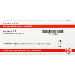 MEZEREUM D 6 Ampullen 8 ml