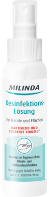 MILINDA Hnde- und Flchen Desinfektions-Lsung 120 ml