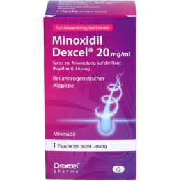 MINOXIDIL Dexcel 20 mg/ml Spray z.Anw.a.d.Kopfhaut 60 ml