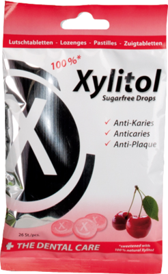 MIRADENT Xylitol Drops zuckerfrei Cherry 60 g