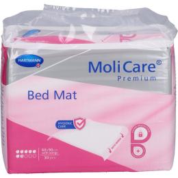 MOLICARE Premium Bed Mat 7 Tropfen m.Flü.60x180 cm 30 St.