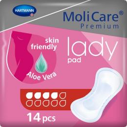 MOLICARE Premium lady Pad 4 Tropfen 14 St.