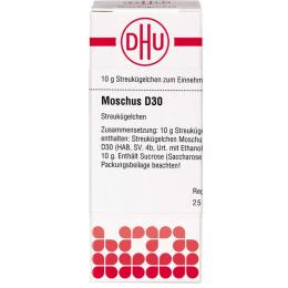 MOSCHUS D 30 Globuli 10 g