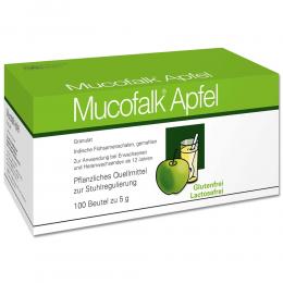 MUCOFALK Apfel Granulat Brausetabletten 100 St Granulat zur Herstellung einer Suspension zum Einnehmen