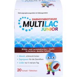 MULTILAC Darmsynbiotikum Junior Täfelchen 20 St.