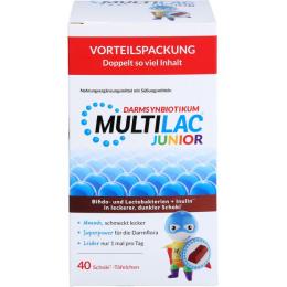 MULTILAC Darmsynbiotikum Junior Täfelchen 40 St.