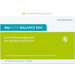 MYBIOTIK BALANCE RDS 20x2 g Plv.+20 Kapseln 1 P