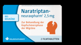 NARATRIPTAN-neuraxpharm 2,5 mg Filmtabletten 2 St