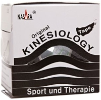 NASARA Kinesiologie Tape 5 cmx5 m schwarz 1 St