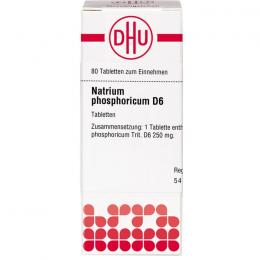 NATRIUM PHOSPHORICUM D 6 Tabletten 80 St.