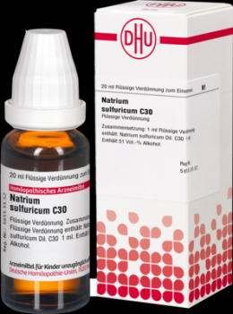 NATRIUM SULFURICUM C 30 Dilution 20 ml