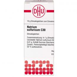 NATRIUM SULFURICUM C 30 Globuli 10 g