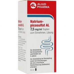 NATRIUMPICOSULFAT AL 7,5 mg/ml Tropfen z.Einnehmen 50 ml