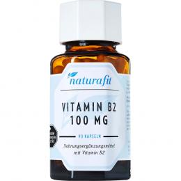 NATURAFIT Vitamin B2 100 mg Kapseln 90 St Kapseln