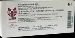 NERVUS FEMORALIS GL D 30 Ampullen 10X1 ml