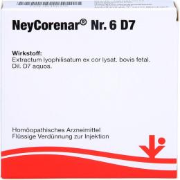 NEYCORENAR Nr.6 D 7 Ampullen 10 ml