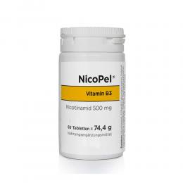 NICOPEL Nicotinamid 500 mg Kapseln 60 St Kapseln