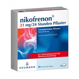 NIKOFRENON 21 mg/24 Stunden Pflaster transdermal 28 St Pflaster transdermal