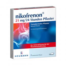 NIKOFRENON 21 mg/24 Stunden Pflaster transdermal 7 St Pflaster transdermal