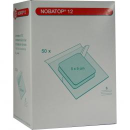 Ein aktuelles Angebot für NOBATOP 12 Kompressen 5x5 cm steril 50 X 2 St Kompressen  - jetzt kaufen, Marke NOBAMED Paul Danz AG.