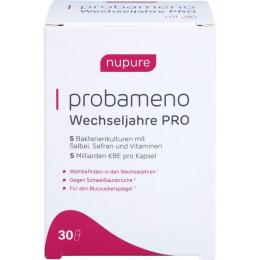 NUPURE probameno Milchsäurebakterien+Vit.msr.Kaps. 30 St.