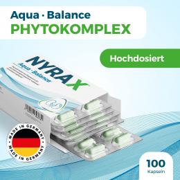 NYRAX Aqua Balance während Entwässerungs-Kuren Kps 100 St.