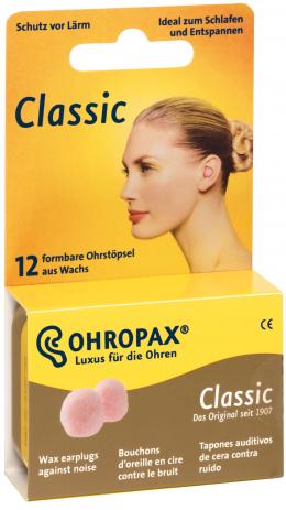 Ein aktuelles Angebot für OHROPAX Classic 12 St ohne Ohrenschutz & Pflege - jetzt kaufen, Marke Ohropax GmbH.