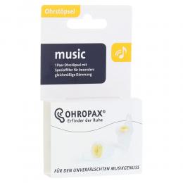 OHROPAX music Ohrstöpsel mit Filter 2 St ohne