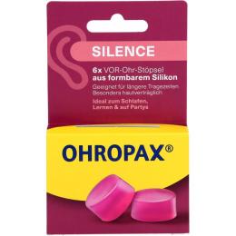 OHROPAX Silence Silikon Vor-Ohr Stöpsel 6 St.