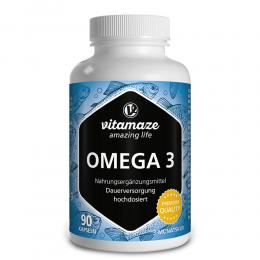 OMEGA-3 1000 mg EPA 400/DHA 300 hochdosiert Kaps. 90 St Kapseln