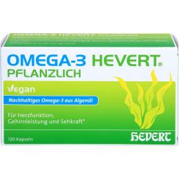 OMEGA-3 HEVERT pflanzlich Weichkapseln 120 St.