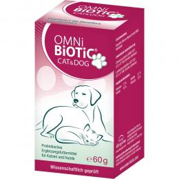 Ein aktuelles Angebot für OMNI BiOTiC Cat & Dog Pulver 60 g Pulver Nahrungsergänzung für Tiere - jetzt kaufen, Marke INSTITUT ALLERGOSAN Deutschland (privat) GmbH.