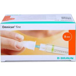 OMNICAN fine Pen Kanüle 31 G 0,25x8 mm 100 St.