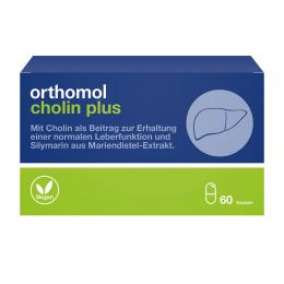 Ein aktuelles Angebot für ORTHOMOL Cholin Plus Kapseln 60 St Kapseln Multivitamine & Mineralstoffe - jetzt kaufen, Marke Orthomol Pharmazeutische Vertriebs GmbH.