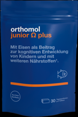 ORTHOMOL Junior Omega plus Kaudragees 432 g