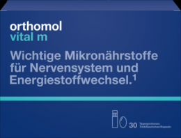 ORTHOMOL Vital M Trinkflschchen/Kaps.Kombipack. 738 g