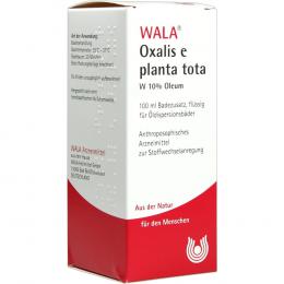 Ein aktuelles Angebot für OXALIS E planta tota W 10% Öl 100 ml Öl Naturheilkunde & Homöopathie - jetzt kaufen, Marke WALA Heilmittel GmbH.
